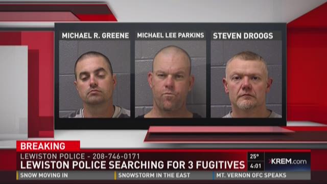 Lewiston Police search for three men running from the law | krem.com
