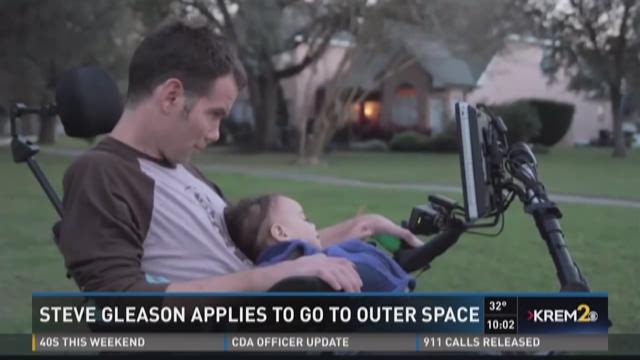 Steve Gleason applies to go to outer space (3-2-18)