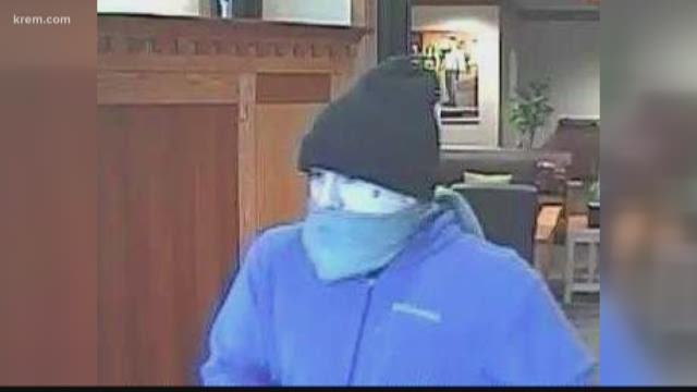 Police Searching For CDA Bank Robbery Suspect | Krem.com